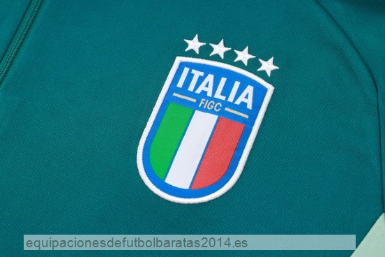 Nuevo Ropa Deportiva Con Cremallera Larga Italia 2024 Verde Baratas